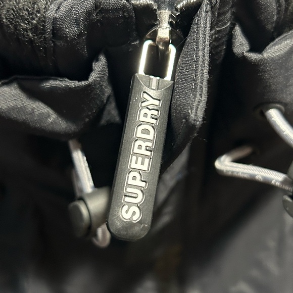 Superdry Black Raincoat for Men - Picture 4 of 11